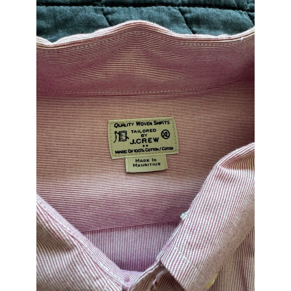 J. Crew pink shirt